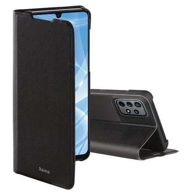 Hama Slim Pro coque de protection pour téléphones portables 16,3 cm (6.4'') Folio Noir