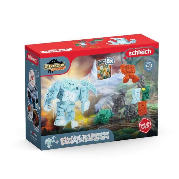 Figurine Ice Robot Value Pack Schleich 72226 Gamme Eldrador Creatures - vue 2