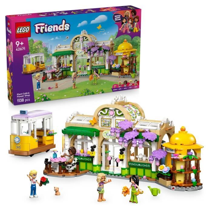 Friends 42671 Café des Plantes et Kiosque a Fleurs - Jeu de Construction des 9 ans - Neuf