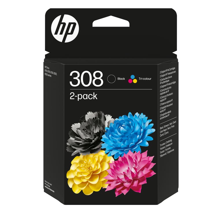 Cartouche D'encre Alarme 308 D'origine Hp - vue 9