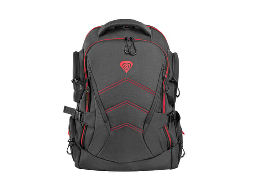 GENESIS Pallad 550 43,9 cm (17,3'') Mochila Negra, Roja