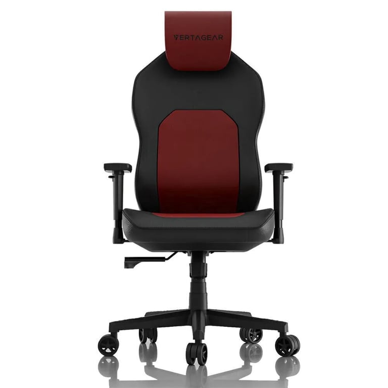 Chaise gaming Vertagear SL1800 & Bourgogne avec ContourMax™ Lumbar et Assise VertaAir™ Ergonomique Neuf