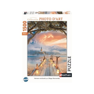 Puzzle Nathan Horizon enchanté Diego Hernandez 1500 pièces