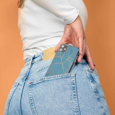 imoshion Coque Design pour Samsung Galaxy S24 Plus - Blue Graphic