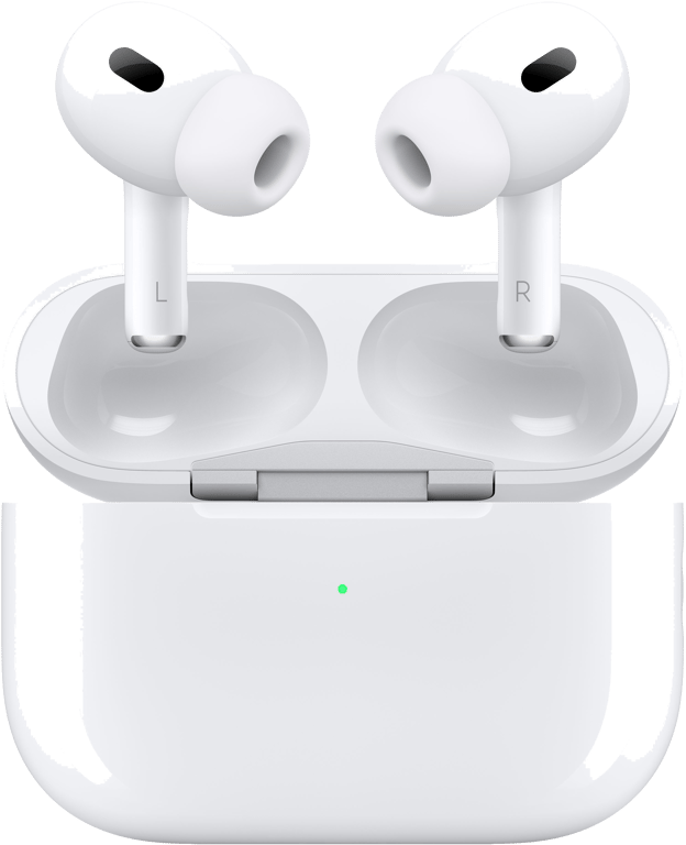 AirPods Pro 2ème génération Blanc avec boîtier de charge MagSafe Ecouteurs sans fil