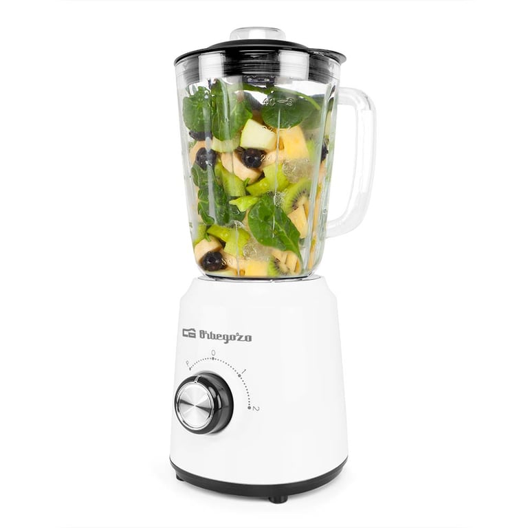 Mixeur Orbegozo BV 5040 Puissant et Sûr Puissance Tasse en Verre Lame Inox 2 Vite Neuf - vue 1