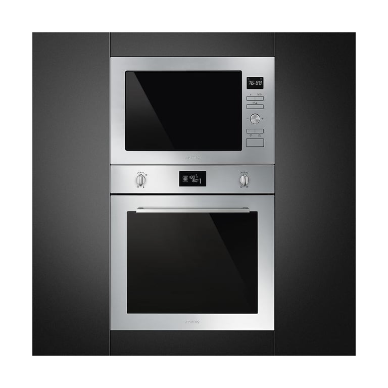 Micro-Ondes Smeg FMI425X – 25L 900W Grill Encastrable Inox - vue 7