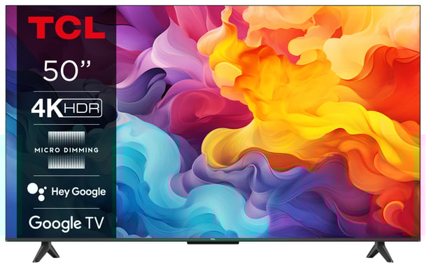 TCL P655 50P655 TV 127 cm (50'') 4K Ultra HD Smart TV Wifi Noir