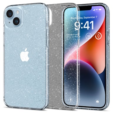 Spigen Guscio protettivo a cristalli liquidi per telefoni cellulari 17 cm (6,7'') Cover trasparente Apple iPhone 14 Plus