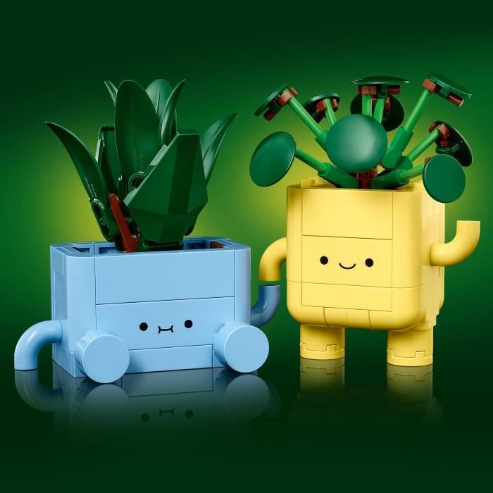 LEGO® Botanicals 10349 Petites plantes souriantes - vue 4
