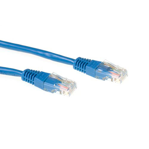 ACT Câble patch CAT6 Bleu - Neuf
