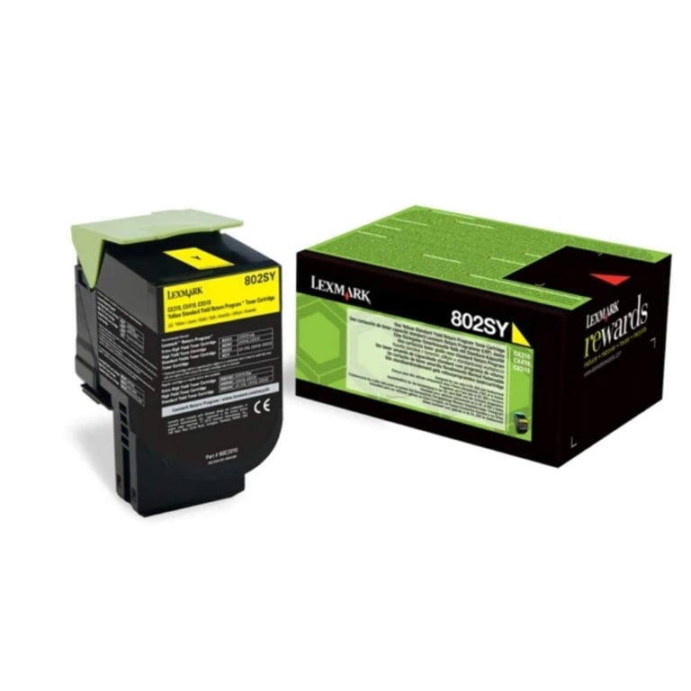 Lexmark 802SY 80C2SY0 - vue 3