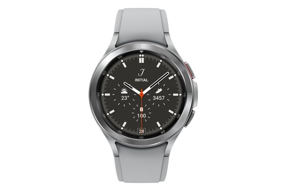 Galaxy Watch4 Classic 46mm - Super AMOLED - Bluetooth + 4G - Bracelet Argent