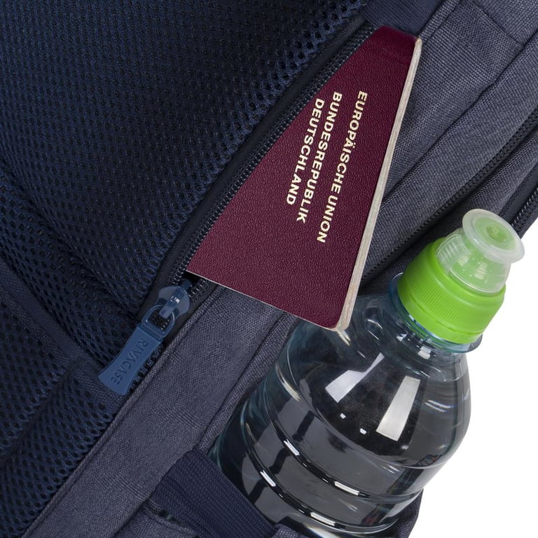 Rivacase 7760 39,6 cm (15.6 ) Étui sac à dos Bleu - Neuf