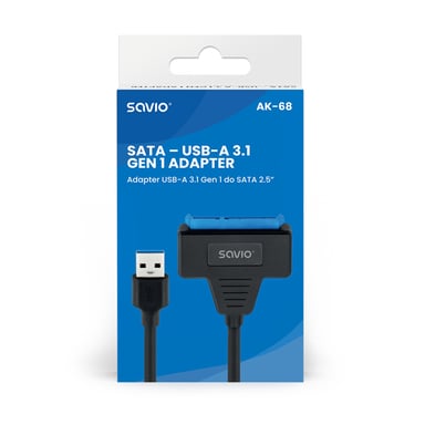 Savio K-68 carte et adaptateur d'interfaces USB 3.2 Gen 1 (3.1 Gen 1)
