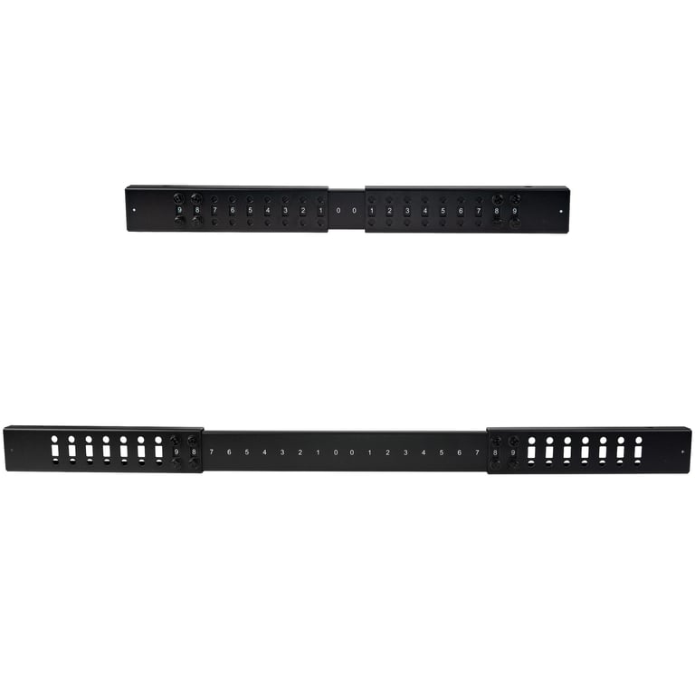 StarTech.com Rack Serveur Mobile 12U 4 Poteaux Rack Réseau 19 4 Poteaux avec Roulettes Rack Roulant avec Profondeur Ajustable pour PCAVDonnéesInformatique Roulettes Pieds de nivellement ou Fixation au Sol Neuf - vue 2