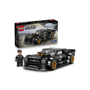 Mattoncino LEGO Speed Champions 77262 Ford Mustang Hoonicorn V1 1965 Ken Block 345 pezzi con minifigurina Nera