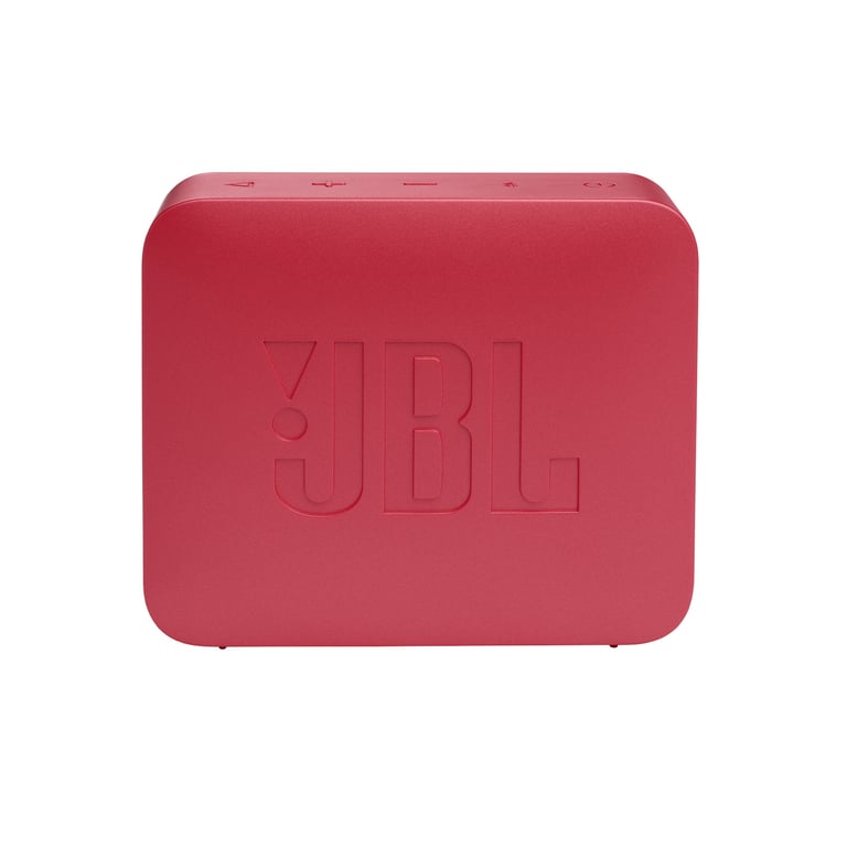 JBL GO Essential petite enceinte Bluetooth – Haut-parleur portable étanche pour les déplacements – Jusqu'à 5h d'autonomie, Rouge