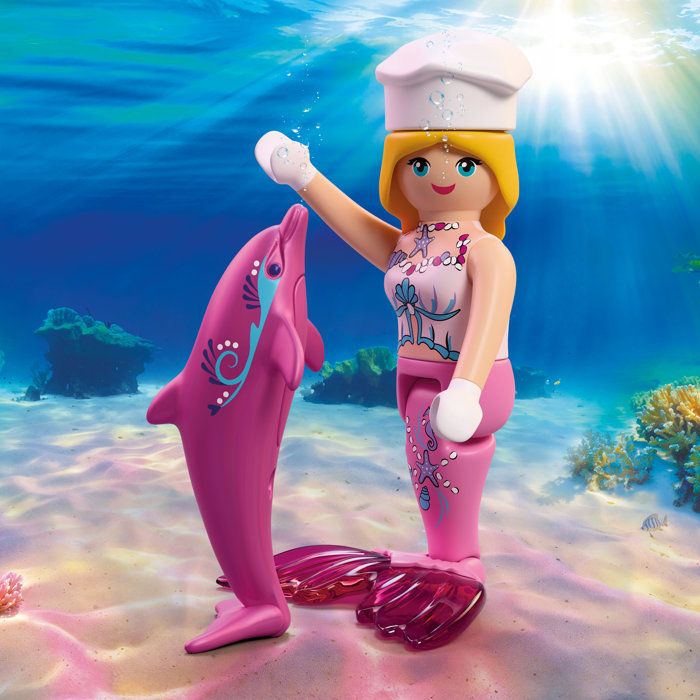 Playmobil Fantasy & Magic 72108 Sirène cadeaux & animaux marins - vue 4