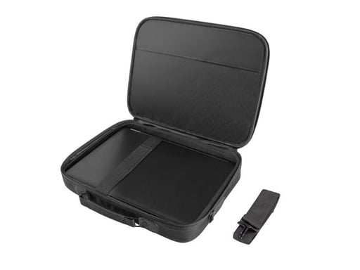 NATEC Impala 2 35,8 cm (14,1'') Bolsa Mensajera Negra, Gris