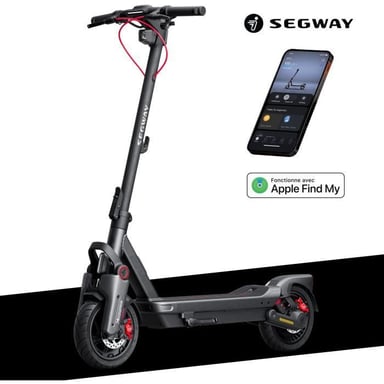 Trottinette Électrique Ninebot Max G3 E 700 W Noir et Gris - Autonomie 80 km