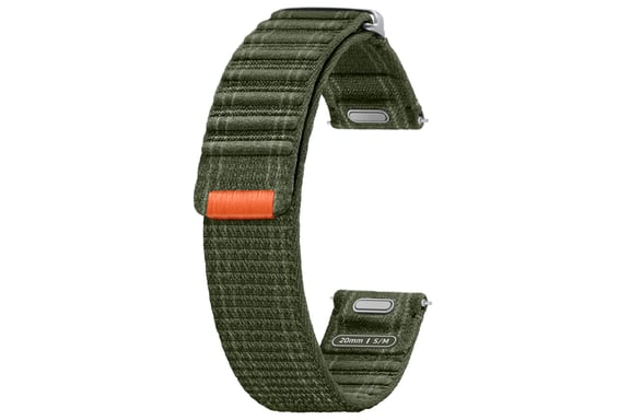 Samsung Watch7 cinturino comfort chic originale per Galaxy Watch 4 / 5 / 6 / 7 (20 mm) - S/M - Khaki