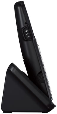 Teléfono Inalámbrico Panasonic KX-TGE250SPB- Negro