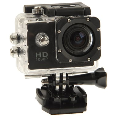 Caméra Sport Étanche 30 Mètres Caméra Waterproof Action Full HD 1080P Noir 64Go YONIS