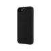 Coque en Suéde Alcantara pour Apple iPhone 7/8/SE 2020/SE 2022, Minuit Noir