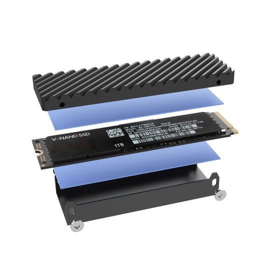 Lindy Boitier externe .2 .2 NVMe Card / PCIe 4.0 NVMe USB4 - vue 3