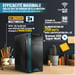 Ultra 7 - Office PC / Ordinateur de bureau - Intel Core i7 6700 - Home Office Tour Computer avec 16 GO DDR4 RAM - 4,0 GHz - 1000 GO SSD + 1 To HDD - DVD+RW - USB 3.1 - WiFi - incl. Windows 11 Pro