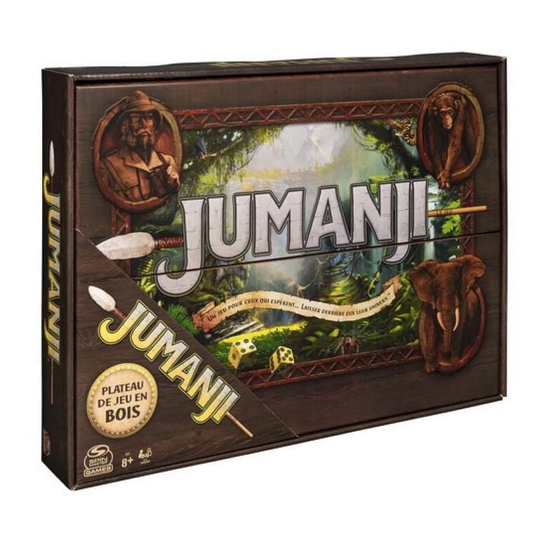 Jeu Jumanji Plateau En Bois Rétro Nouvelle Édition