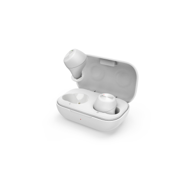 Hama WEAR7701W Auriculares inalámbricos Bluetooth para música y llamadas Blanco
