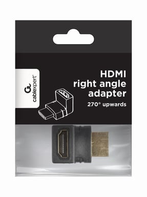 Gembird A-HDMI270-FML changeur de genre de câble HDMI Noir