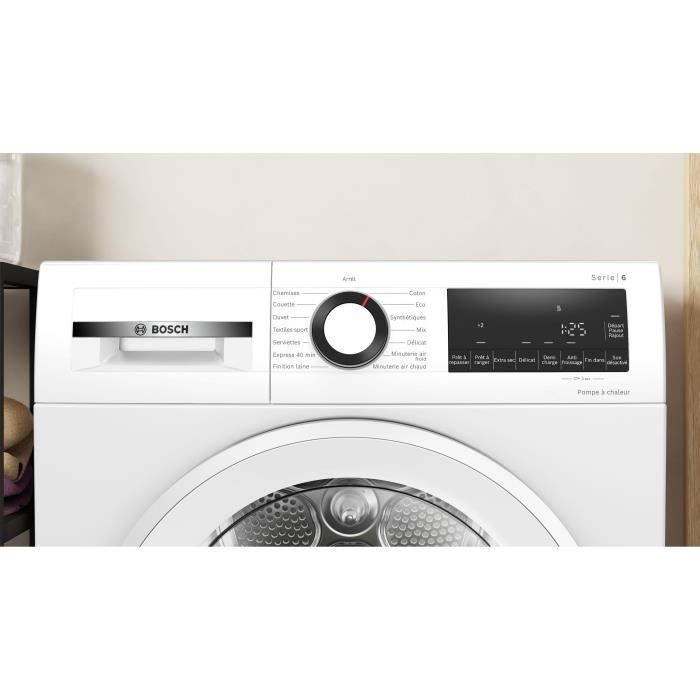 BOSCH Sèche linge 9 kg avec pompe à chaleur WQG1420DFR - vue 7