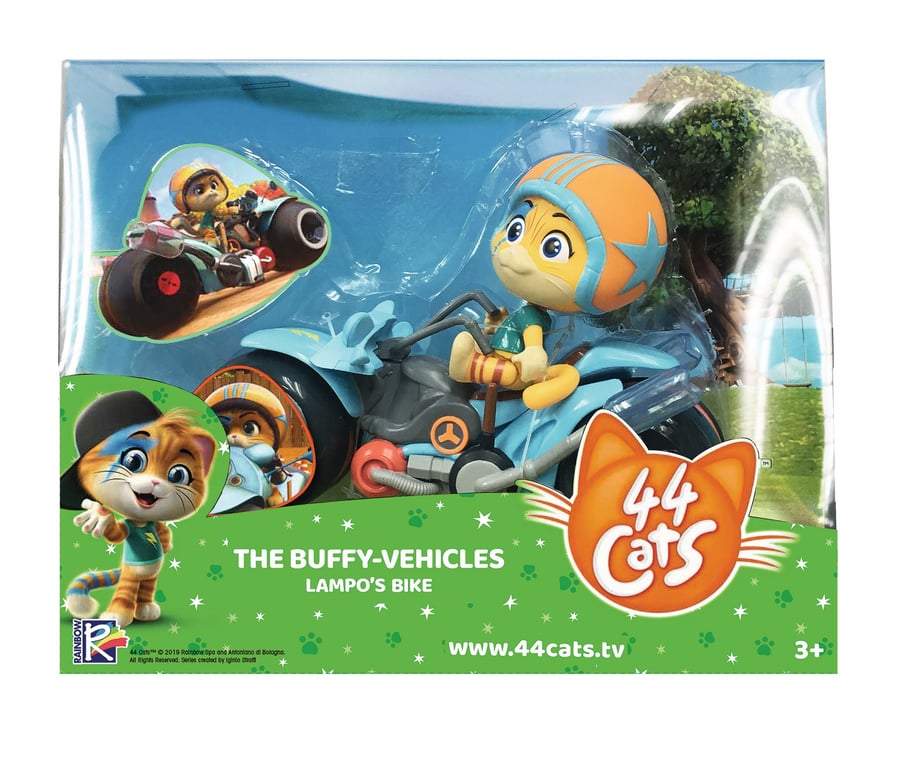 Smoby 44CATS VEHICULE + LAMPO - Neuf