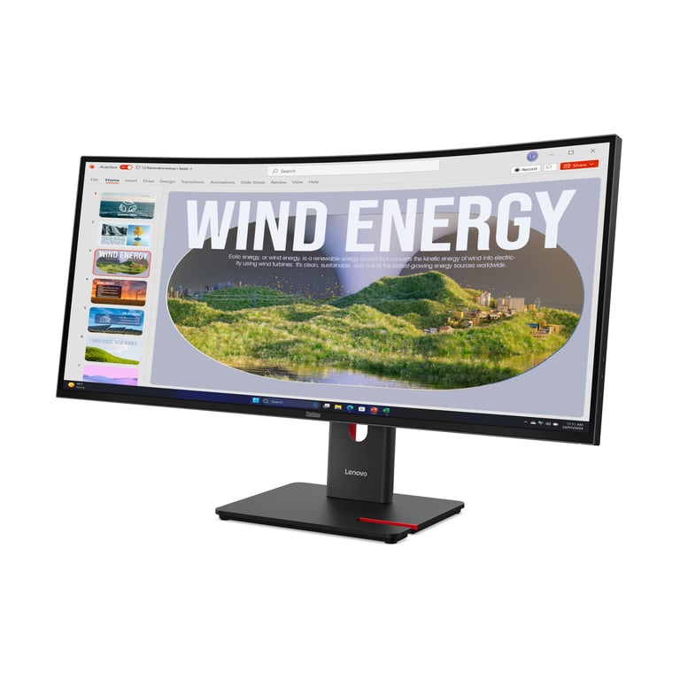 Lenovo THINKVISION T34WD 40 34IN 3440 - vue 3
