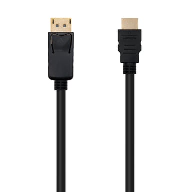 Cavo convertitore da DisplayPort maschio a HDMI maschio da 2 m di Nanocable - Nero