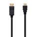 Cavo convertitore da DisplayPort maschio a HDMI maschio da 2 m di Nanocable - Nero
