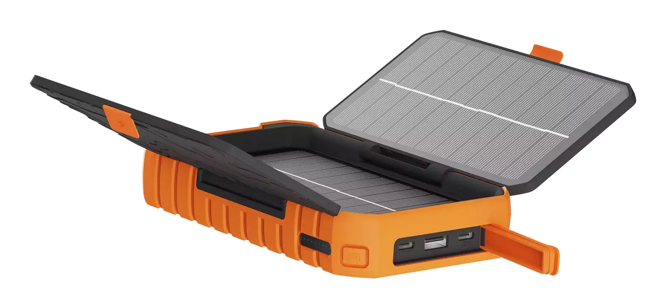 Powerbank XTORM Rugged Solar 10000mAh 3 sorties Charge rapide Panneau solaire - vue 4