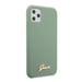 Custodia Guess per iPhone 11 Pro Max in silicone Logo Oro Vintage