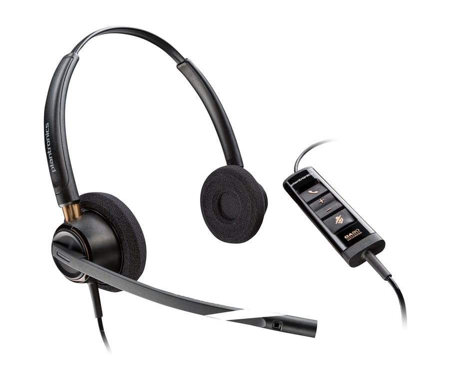 POLY Micro casque EncorePro 525 Certifié pour Microsoft Teams Stéréo avec USB A Neuf