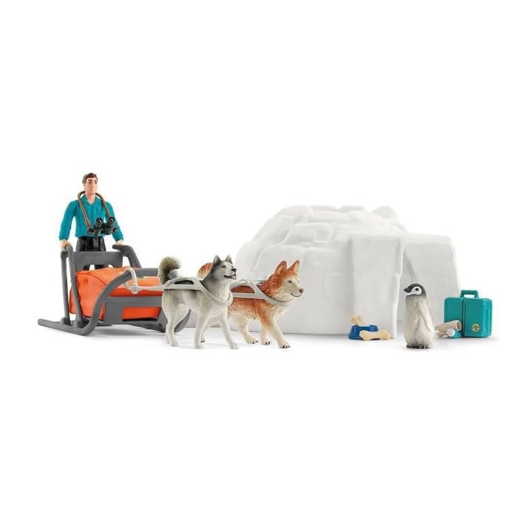 SCHLEICH Expédition en Antarctique 42624 Gamme Wild Life Neuf