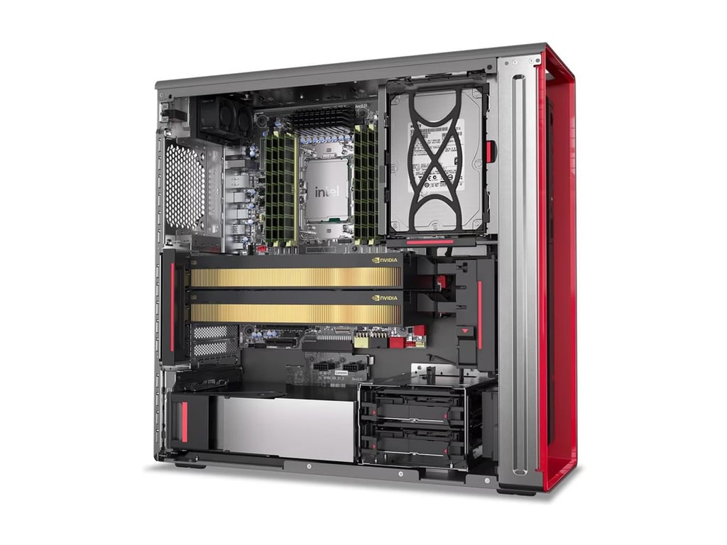 Serveur Lenovo ThinkStation P5 Gen 2 Intel Xeon 634 1TB SSD RTX PRO 2000 - vue 2