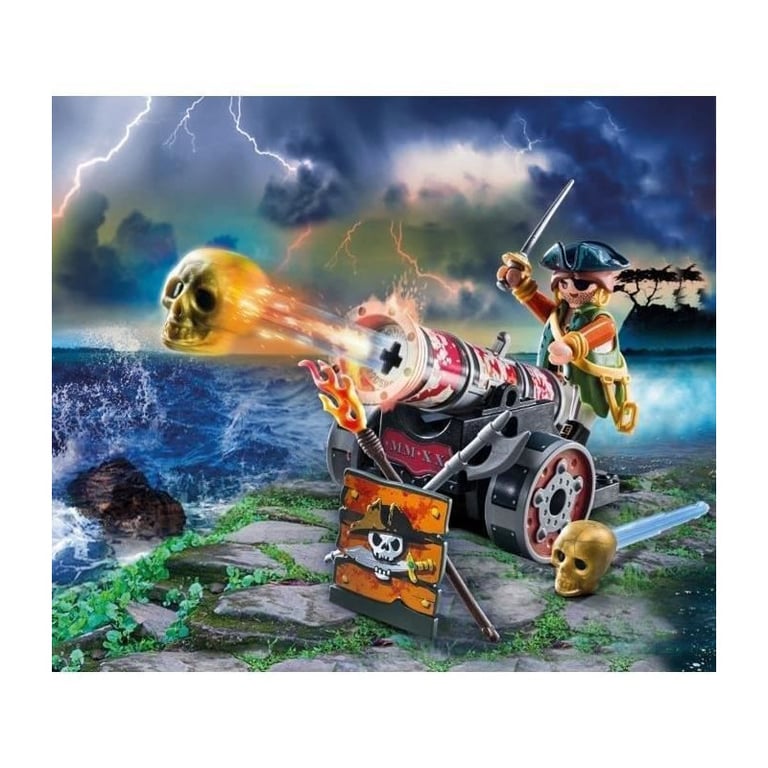 Canonnier Pirate 70415 Playmobil La Boîte - vue 3