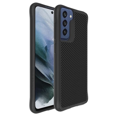 imoshion Rugged Hybrid Carbon Case pour Samsung Galaxy S21 FE - Noir