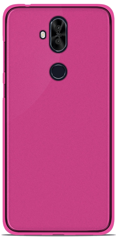 Coque silicone unie compatible Givré Rose Asus Zenfone 5 Lite ZC600KL