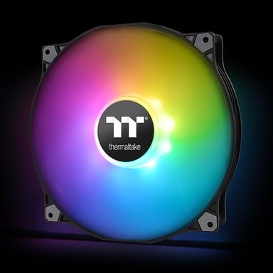 Thermaltake Pure 20 ARGB PC Case Fan Nero