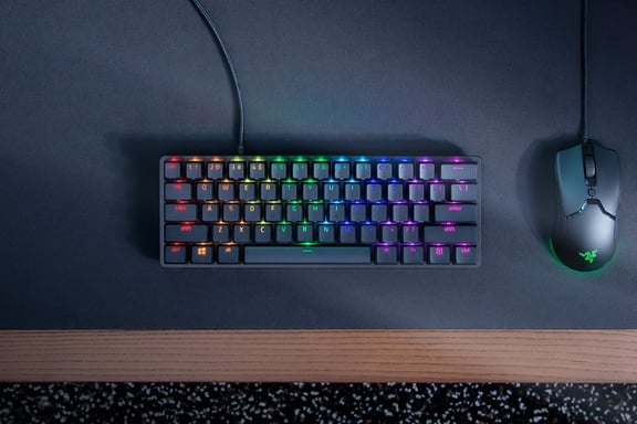 Razer Huntsman Mini clavier Jouer USB Français Noir