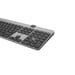 Clavier sans fil MOBILITY LAB KS720W AZERTY Solaire USB-C Noir Full-size Pavé Numérique